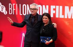 Alfonso Cuaron and Gabriella Rodriguez 