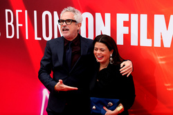 Alfonso Cuaron and Gabriella Rodriguez 