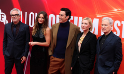 Afonso Cuaron, Leila George. Sacha Baron Cohen, Cate Blanchett  and Kevin Kline