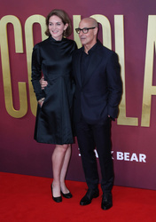 Stanley Tucci and Felicity Blunt 