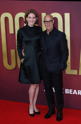 Stanley Tucci and Felicity Blunt 