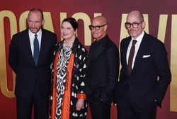 Ralph Fiennes, Isabella Rossellini, Stanley Tucci and Edward Berger