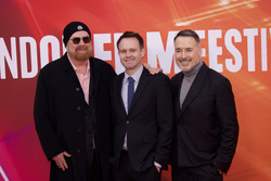 R.J. Cutler, Trevor Smith and David Furnish   