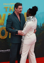 Pedro Pascal and Lupita Nyong