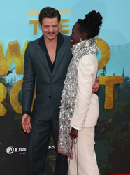 Pedro Pascal and Lupita Nyong