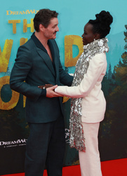 Pedro Pascal and Lupita Nyong