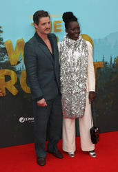 Pedro Pascal and Lupita Nyong