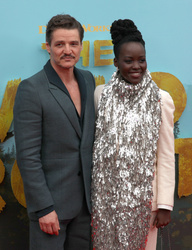 Pedro Pascal and Lupita Nyong