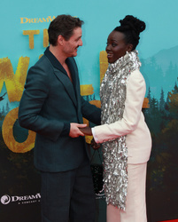 Pedro Pascal and Lupita Nyong