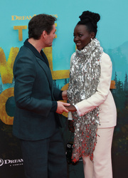 Pedro Pascal and Lupita Nyong