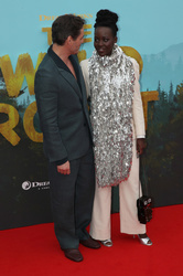 Pedro Pascal and Lupita Nyong