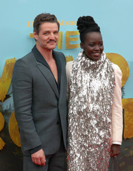 Pedro Pascal and Lupita Nyong