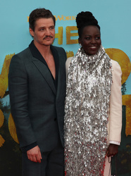 Pedro Pascal and Lupita Nyong