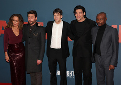 Jennifer Grey, Kieran Culkin ,Jesse Eisenberg, Will Sharp and Kurt Egyiawan 