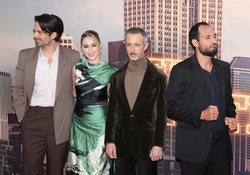 Sebastian Stan, Maria Bakalova, Jeremy Strong and Ali Abasi