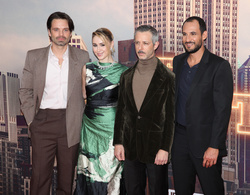 Sebastian Stan, Maria Bakalova, Jeremy Strong and Ali Abasi