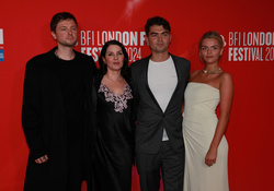 Fin Kemp, Sadie Frost, Rudy Law and Tilly Demaine 