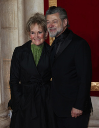 Lorraine Ashbourne and Andy Serkis