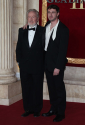 Ridley Scott and Paul Mescal 