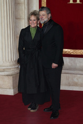 Lorraine Ashbourne and Andy Serkis