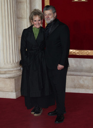 Lorraine Ashbourne and Andy Serkis