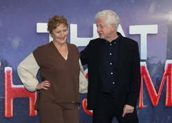 Fiona Shaw and Richard Curtis