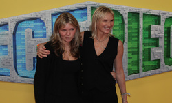 Jo Whiley and Coco Lux Whiley-Morton 