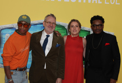 Pharrell Williams, Morgan Neville,Caitrin Rogers and Brent Palmer 