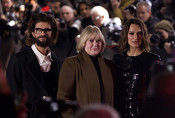 Ben Wishaw, Sarah Lancashire and Keira Knightley 