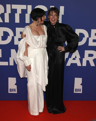 Jessie Buckley and Olivia Colman