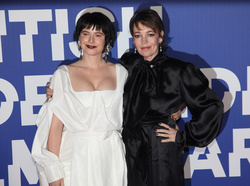 Jessie Buckley and Olivia Colman