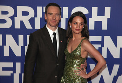 Michael Fassbender and Alicia Vikander  