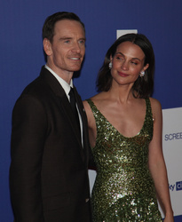 Michael Fassbender and Alicia Vikander  