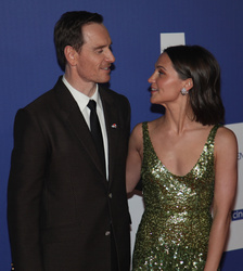 Michael Fassbender and Alicia Vikander  