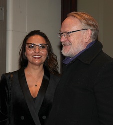 Allegra Harris and Jared Harris