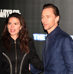 Hayley Atwell and Tom Hiddleston