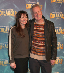 Cath Mason and Frank Skinner