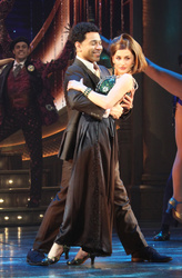 Amber Davies and Corbin Bleu