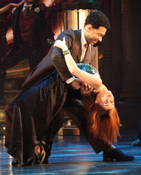 Amber Davies and Corbin Bleu