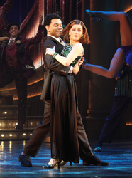Amber Davies and Corbin Bleu