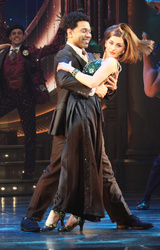 Amber Davies and Corbin Bleu