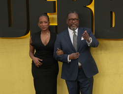 Erika Woods and Wendell Pierce