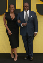 Erika Woods and Wendell Pierce