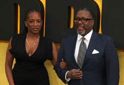 Erika Woods and Wendell Pierce