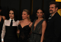 Julia Louis-Dreyfus, Florence Pugh, Hannah John-Kamen and David Harbour 
