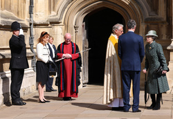 Sarah, Duchess of York and Princess Anne 