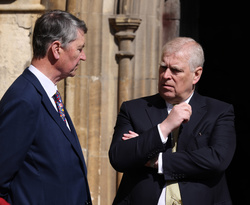 Timothy Laurence and Prince Andrew