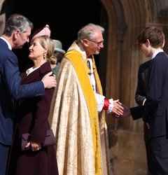 Timothy Laurence, Princess Sophie and Prince James