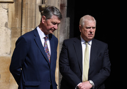 Timothy Laurence and Prince Andrew