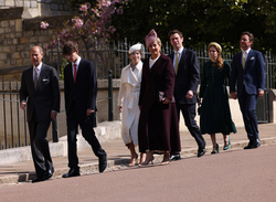 Prince Edward, Duke of Edinburgh, Prince James, Princess Beatrice and others